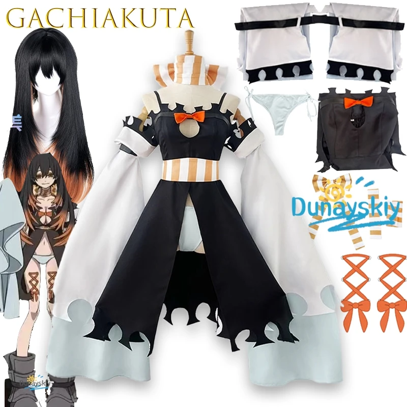 Gachiakuta Amo Empool Cosplay Costume High Quality Sexy Strappy Slit Hollow Out Jirai Kei Lolita Lingerie Wigs Halloween
Gachiakuta Amo Empool Cosplay Costume High Quality Sexy Strappy Slit Hollow Out Jirai Kei Lolita Lingerie Wigs Halloween