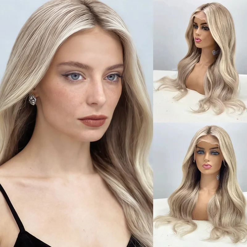 Синтетический парик для женщин с естественной линией роста волос, плотностью 180%, омбре, цвет «пепельно-блонд с золотыми отливами», 13x4, термостойкий, для повседневного использования
Синтетический парик для женщин с естественной линией роста волос, плотностью 180%, омбре, цвет «пепельно-блонд с золотыми отливами», 13x4, термостойкий, для повседневного использования