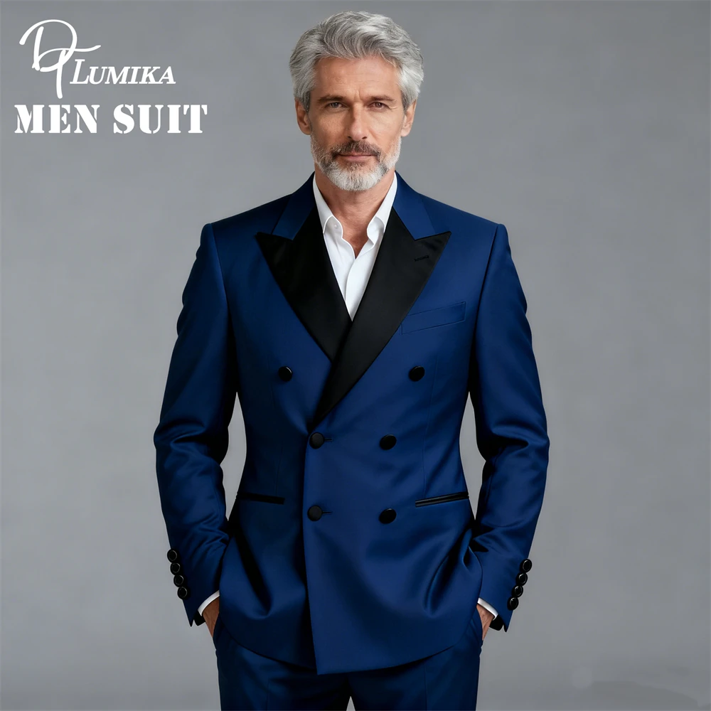 DTLumika- XXS-7XL Tailord Double Breasted Suit Jacket for Men, Many Colors Slim Fitting Bussiness Man Suit Blazer
DTLumika- XXS-7XL Tailord Double Breasted Suit Jacket for Men, Many Colors Slim Fitting Bussiness Man Suit Blazer