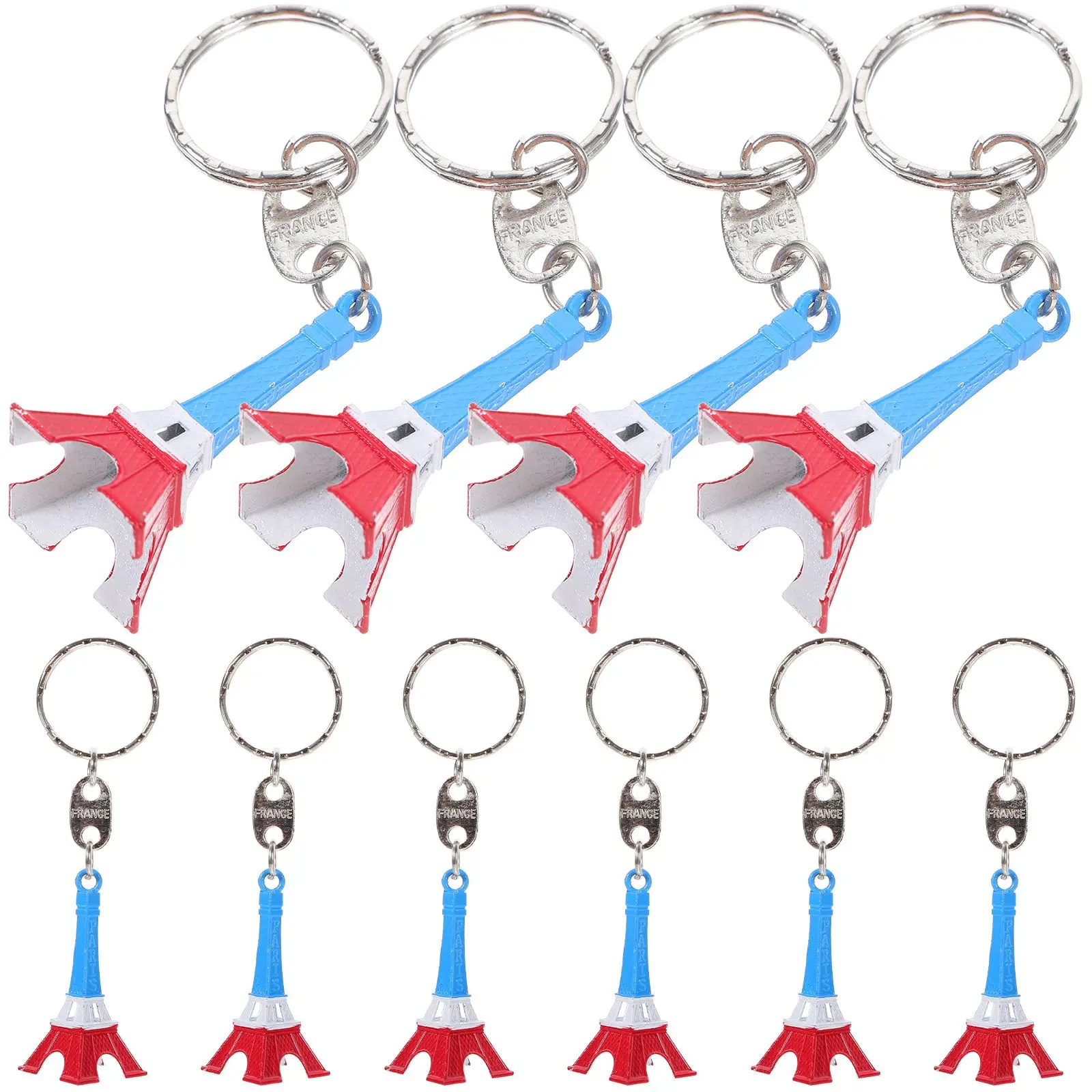 10 Pcs Bag Pendant Eiffel Tower Style Keychain Hanging Decor Decorative Accessories Decorations Ring Pendants
10 Pcs Bag Pendant Eiffel Tower Style Keychain Hanging Decor Decorative Accessories Decorations Ring Pendants