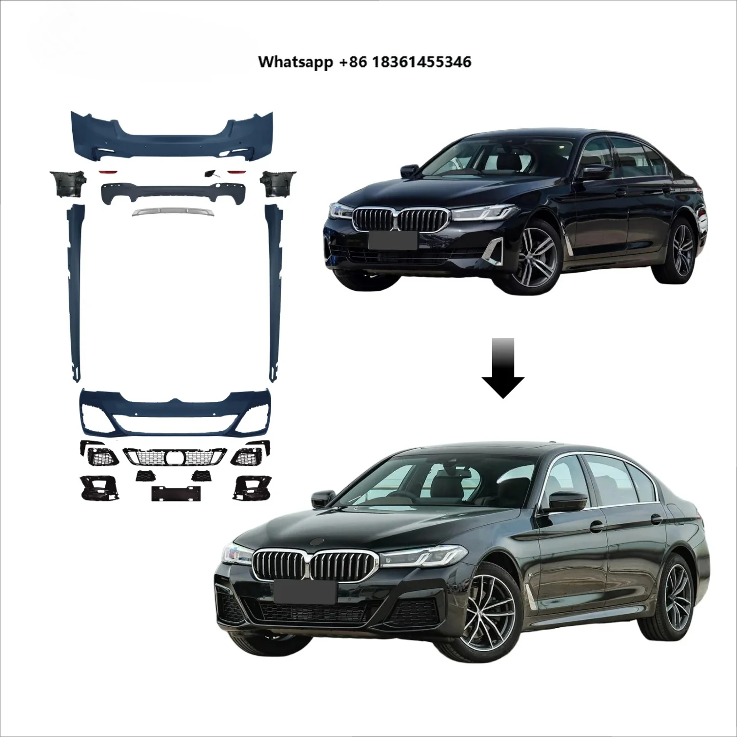 For G30 LCI 2021 2022 2023 Upgrade to G30 M-tech M Sport New Bumper Bodykit Grille Side SkirtBody Kits
For G30 LCI 2021 2022 2023 Upgrade to G30 M-tech M Sport New Bumper Bodykit Grille Side SkirtBody Kits