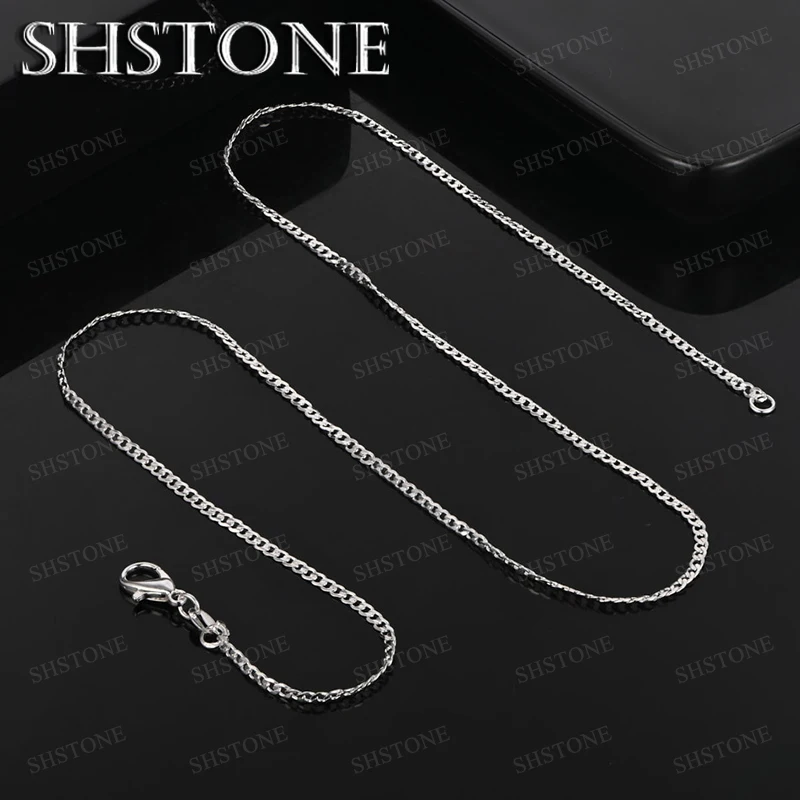 2MM 925 sterling silver Necklace For Men Women Engagement Wedding Party Gifts Fashion Charm Jewelry Accessories Silver Necklace
2MM 925 sterling silver Necklace For Men Women Engagement Wedding Party Gifts Fashion Charm Jewelry Accessories Silver Necklace