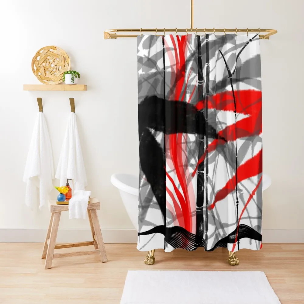 red black grey silver white bamboo abastract digital painting Shower Curtain Transparent Bathroom Shower Shower Set Curtain
red black grey silver white bamboo abastract digital painting Shower Curtain Transparent Bathroom Shower Shower Set Curtain