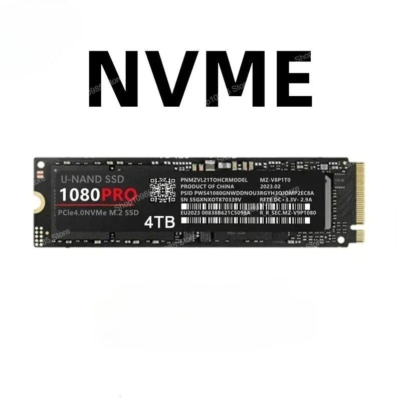 Модернизированный 4 ТБ 2 ТБ 1 ТБ оригинальный 1080PRO SSD M2 2280 PCIe 4.0 NVME NGFF твердотельный накопитель для чтения жесткого диска для Xbox PC PS5 PUBG Game
Модернизированный 4 ТБ 2 ТБ 1 ТБ оригинальный 1080PRO SSD M2 2280 PCIe 4.0 NVME NGFF твердотельный накопитель для чтения жесткого диска для Xbox PC PS5 PUBG Game