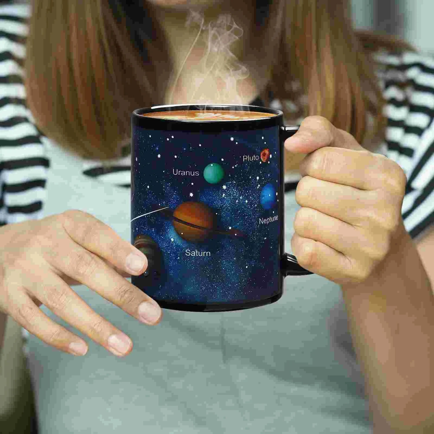 1pc Heat Color Changing Cup Solar System Mug Ceramic Coffee Mug Drinking Cup (330ml)
1pc Heat Color Changing Cup Solar System Mug Ceramic Coffee Mug Drinking Cup (330ml)