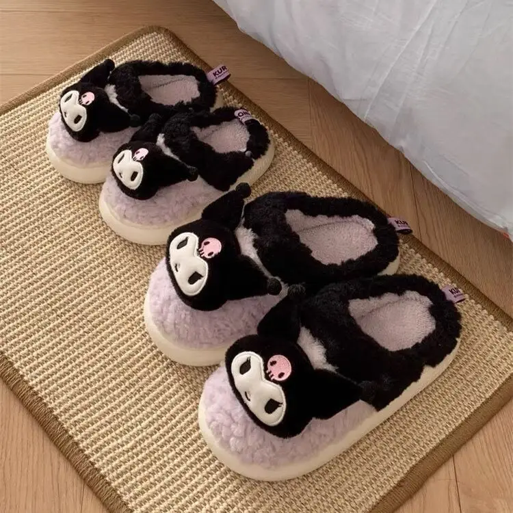 Sanrio Cinnamoroll Hello Kitty Plush Slippers, Fluffy Fuzzy Open Back Slides, Thick Non-Slip Sole Warm Indoor Home Shoes
Sanrio Cinnamoroll Hello Kitty Plush Slippers, Fluffy Fuzzy Open Back Slides, Thick Non-Slip Sole Warm Indoor Home Shoes