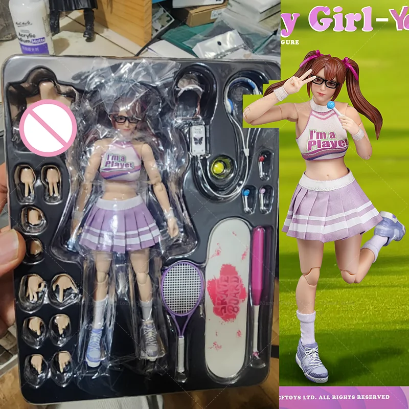 CFTOYS CRAZY LT005 1/12 Scale Refreshing And Lively Sports Girl YoYo 6-inch Dolls Action Figure Soldier Height About 15CM
CFTOYS CRAZY LT005 1/12 Scale Refreshing And Lively Sports Girl YoYo 6-inch Dolls Action Figure Soldier Height About 15CM