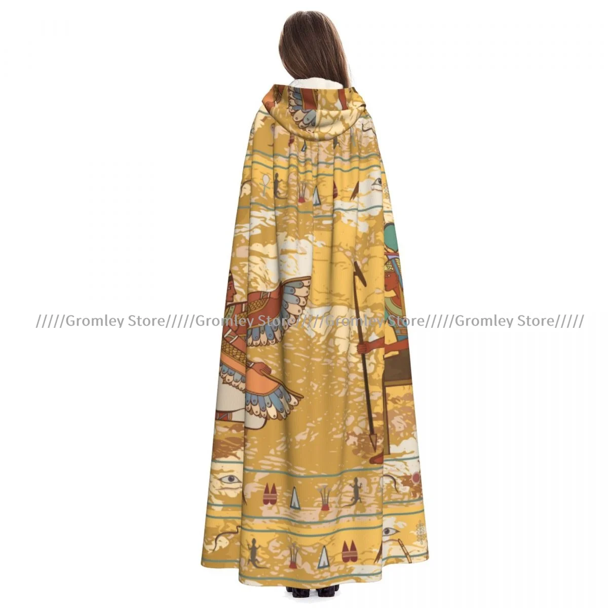 Средневековый плащ для косплея на Хэллоуин, пальто с капюшоном, накидка с египетскими богами и фараонами, длинный плащ, плащ волшебника 
Средневековый плащ для косплея на Хэллоуин, пальто с капюшоном, накидка с египетскими богами и фараонами, длинный плащ, плащ волшебника