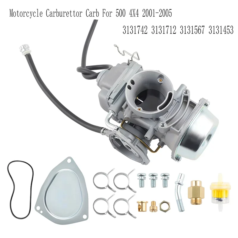 Motorcycle Carburettor Carb For Polaris Sportsman 500 4X4 2001-2005 3131742 3131712 3131567 3131453
Motorcycle Carburettor Carb For Polaris Sportsman 500 4X4 2001-2005 3131742 3131712 3131567 3131453