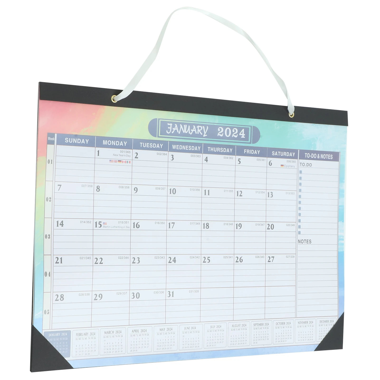 1Pcs Versatile Wall Calendar 2024 Monthly Planner Countdown Calendar for Daily Organization
1Pcs Versatile Wall Calendar 2024 Monthly Planner Countdown Calendar for Daily Organization
