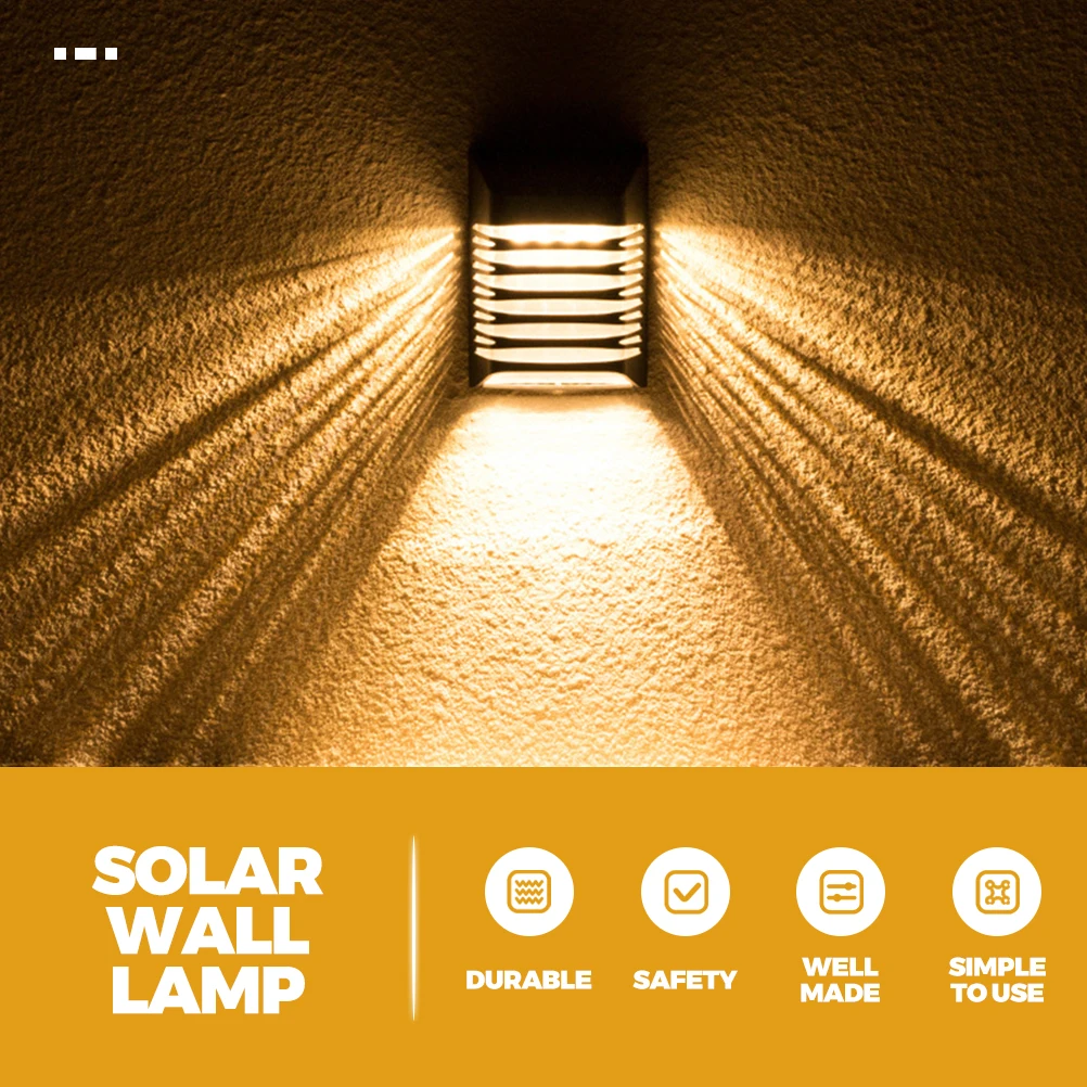 Powered Lights Outdoor Premium Plastic Waterproof Durable Garden Wall Yard Fence Black Mount Night Lighting Solar Fence Lamp
Powered Lights Outdoor Premium Plastic Waterproof Durable Garden Wall Yard Fence Black Mount Night Lighting Solar Fence Lamp