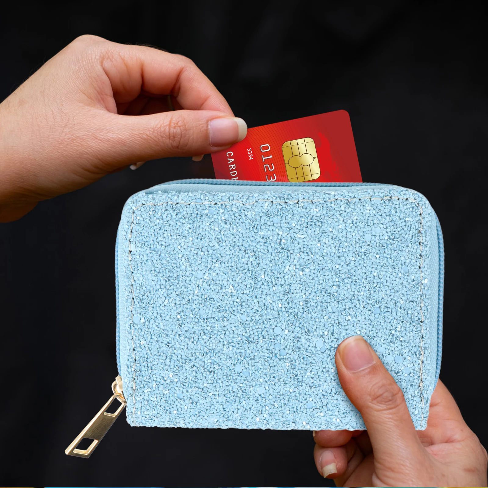1pc Women Zipper Small Zipper Bag Coin Purse PU Pouch Wallet Storage Women Wallet For Coins Cards Travel Practical
1pc Women Zipper Small Zipper Bag Coin Purse PU Pouch Wallet Storage Women Wallet For Coins Cards Travel Practical