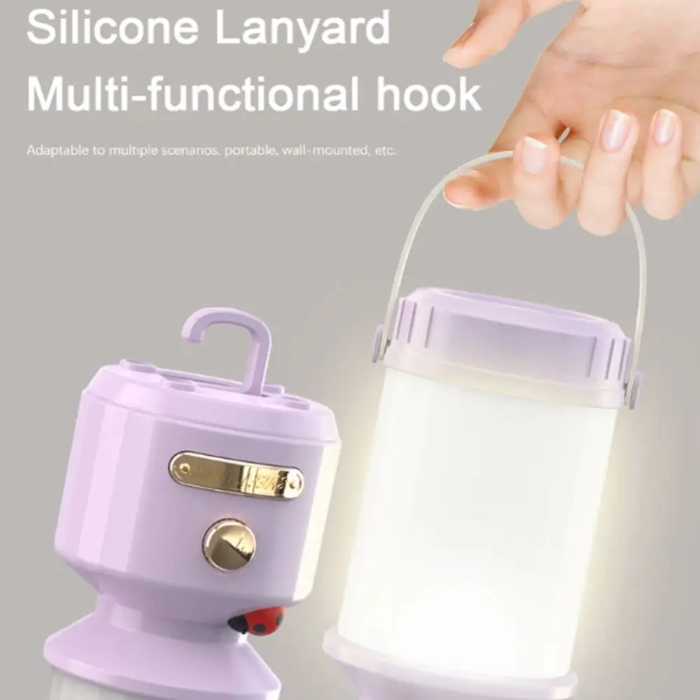 3 Color Stepless Dimming LED Camping Lamp Rechargeable Battery Portable Design Rechargeable Light LED Technology
3 Color Stepless Dimming LED Camping Lamp Rechargeable Battery Portable Design Rechargeable Light LED Technology