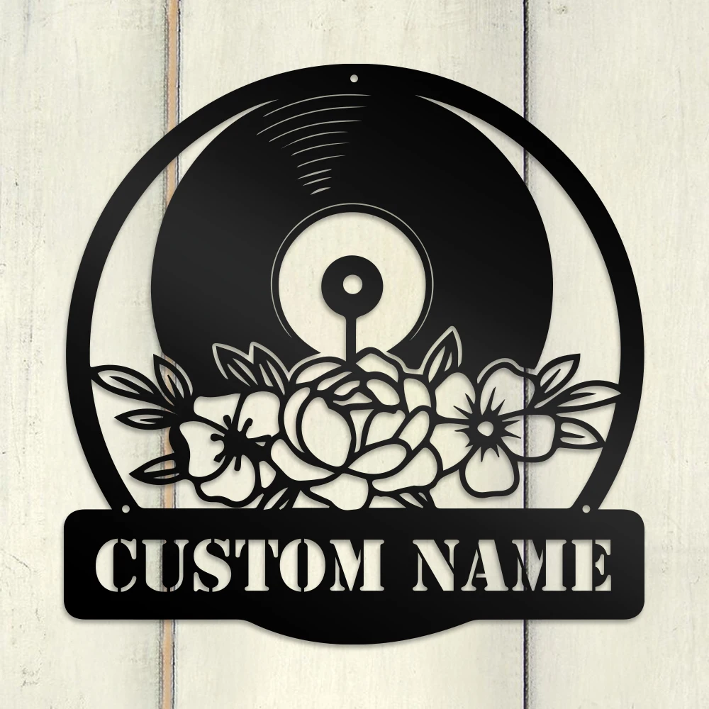 1pc flowers disc creative Custom Name Iron Wall Signs Iron Wall Plaque For Living Room Decor
1pc flowers disc creative Custom Name Iron Wall Signs Iron Wall Plaque For Living Room Decor