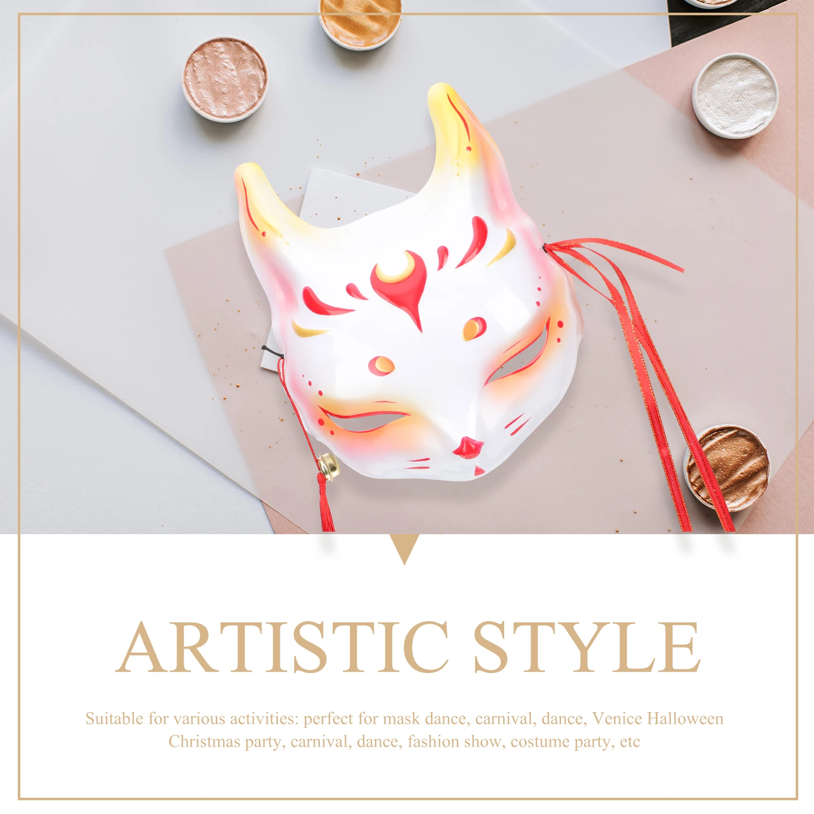 2 Pcs Little Fox Demon Mask Masquerade Facial Masks Props Half Party Face Halloween Pvc Simulation
2 Pcs Little Fox Demon Mask Masquerade Facial Masks Props Half Party Face Halloween Pvc Simulation