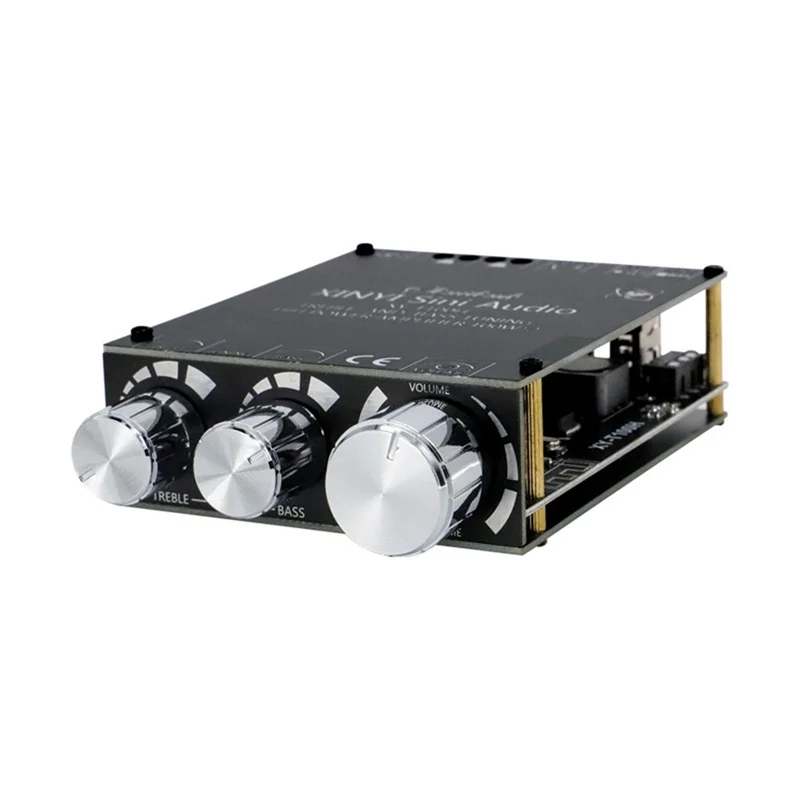 XY-T100H Bluetooth 5,0 плата цифрового усилителя TPA3116D2 100Wx2, стерео Hi-Fi аудио модуль с передней регулировкой высоких басов
XY-T100H Bluetooth 5,0 плата цифрового усилителя TPA3116D2 100Wx2, стерео Hi-Fi аудио модуль с передней регулировкой высоких басов