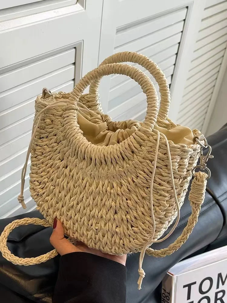 Summer New Beach Woven Crossbody Bag Women's Holiday Sle Knot Basket Handbag St Woven Bag Buet ape Medium ...
Summer New Beach Woven Crossbody Bag Women's Holiday Sle Knot Basket Handbag St Woven Bag Buet ape Medium ...