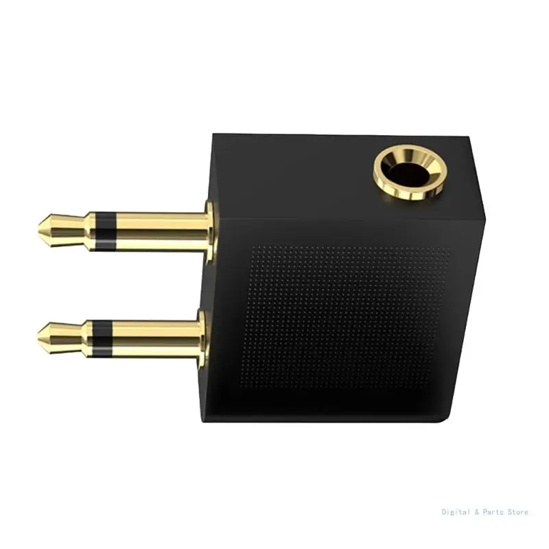 M17F 1 to 2 Headphone Port Plug Adapter for Aircraft Travel 3.5mm Splitter Converter
M17F 1 to 2 Headphone Port Plug Adapter for Aircraft Travel 3.5mm Splitter Converter
