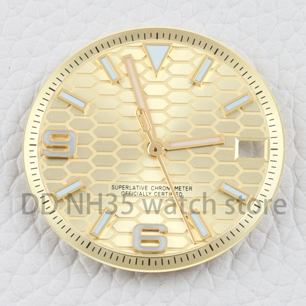 nh35 28.5mm dial Face for Land-Dweller Blue Luminous dial Hands High Quality Watch Accessories Fit nh35/nh36 Movement Watch Part
nh35 28.5mm dial Face for Land-Dweller Blue Luminous dial Hands High Quality Watch Accessories Fit nh35/nh36 Movement Watch Part