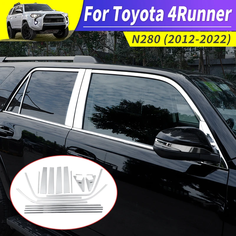 Декоративная полоса для окон и дверей автомобиля, подсветка для Toyota 4runner 2012-2022, полоса для отделки окон автомобиля, аксессуары для модификации
Декоративная полоса для окон и дверей автомобиля, подсветка для Toyota 4runner 2012-2022, полоса для отделки окон автомобиля, аксессуары для модификации