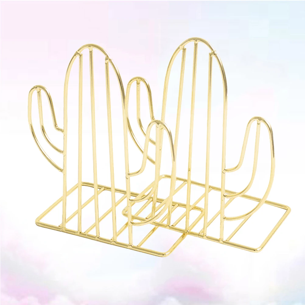 Cactus Bookends Set of 2 Metal Supports for Shelves Desk Organizer Creative Design Modern Decoration Home Office Use
Cactus Bookends Set of 2 Metal Supports for Shelves Desk Organizer Creative Design Modern Decoration Home Office Use