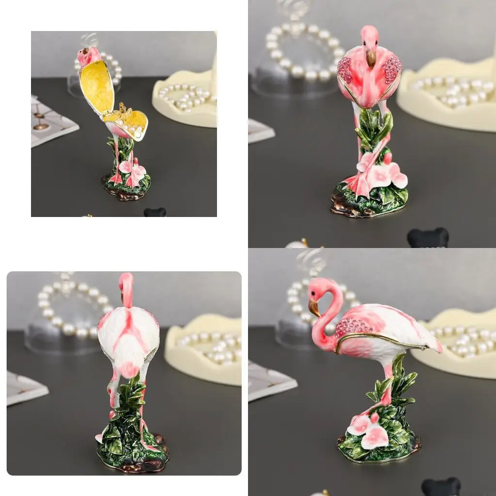 Flamingo Design Rings Box Great For Home Decoration
Flamingo Design Rings Box Great For Home Decoration