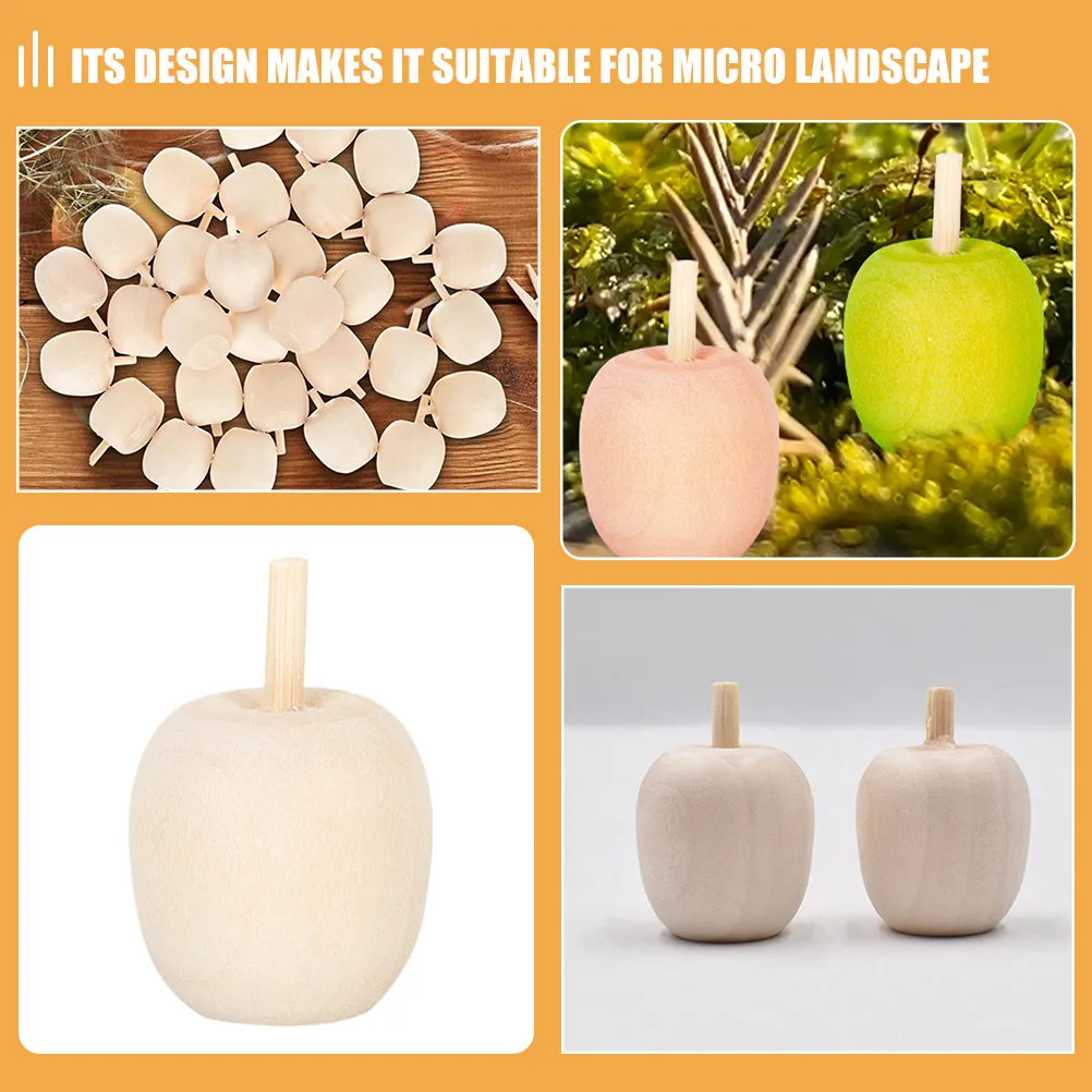 12Pcs Wood Fruit Crafts Unfinished Wooden Fruits DIY Coloring Decorations Painting Drawing Gardening Props Micro Landscape
12Pcs Wood Fruit Crafts Unfinished Wooden Fruits DIY Coloring Decorations Painting Drawing Gardening Props Micro Landscape