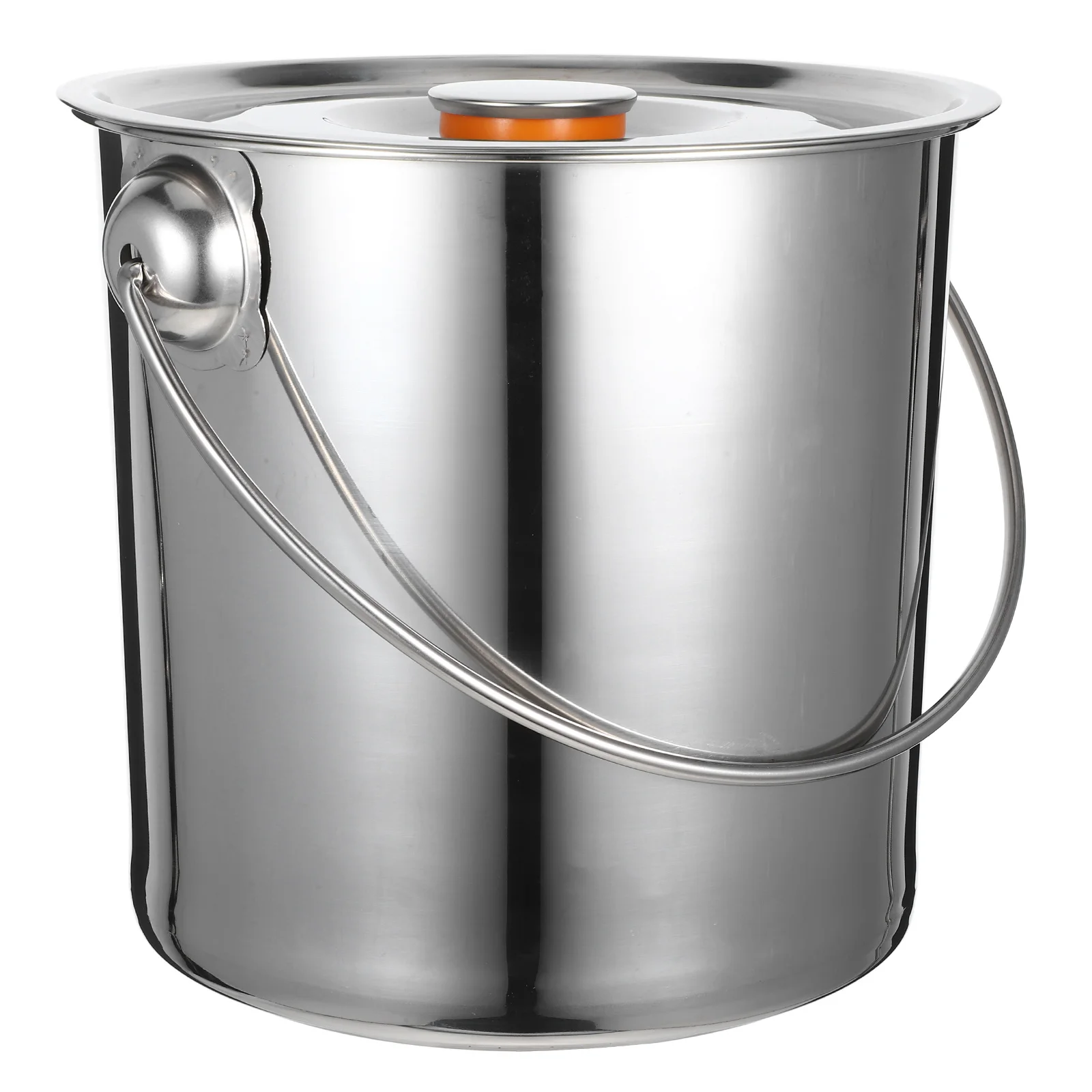 Portable Camping Stainless Steel Firewood Bucket with Lid for Wood Storage Outdoor Adventure Dryness Cleanliness Maintained
Portable Camping Stainless Steel Firewood Bucket with Lid for Wood Storage Outdoor Adventure Dryness Cleanliness Maintained