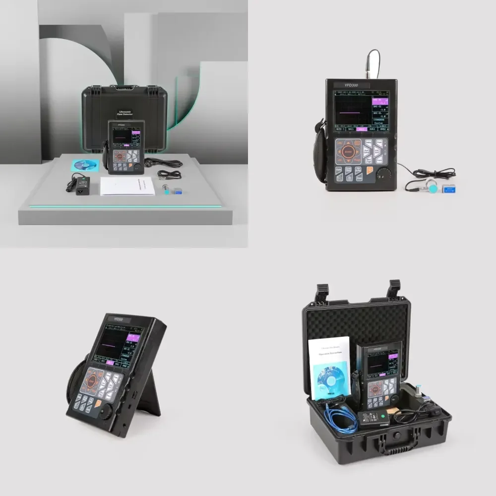 Taijia YFD-300 Portable Phased Array Ultrasonic UT Flaw Detector Probe with High Mobility 0.5-20MHz Frequency Range Li
Taijia YFD-300 Portable Phased Array Ultrasonic UT Flaw Detector Probe with High Mobility 0.5-20MHz Frequency Range Li