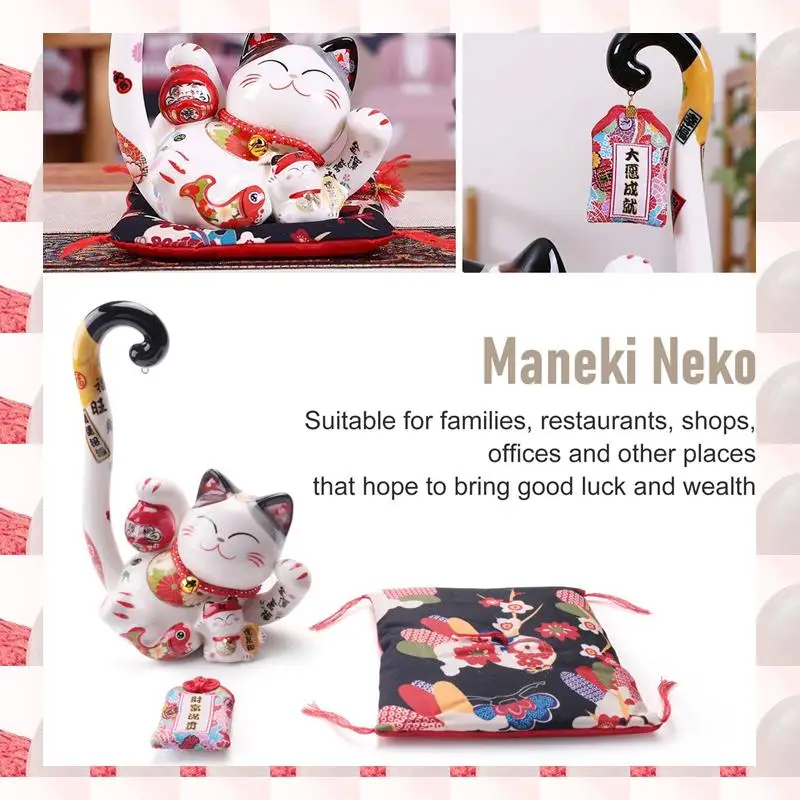ABGN 8,6-дюймовый манеки Неко Lucky Cat копилка банк монет японский длинный хвост кошка удачи фэн-шуй домашний декор
ABGN 8,6-дюймовый манеки Неко Lucky Cat копилка банк монет японский длинный хвост кошка удачи фэн-шуй домашний декор