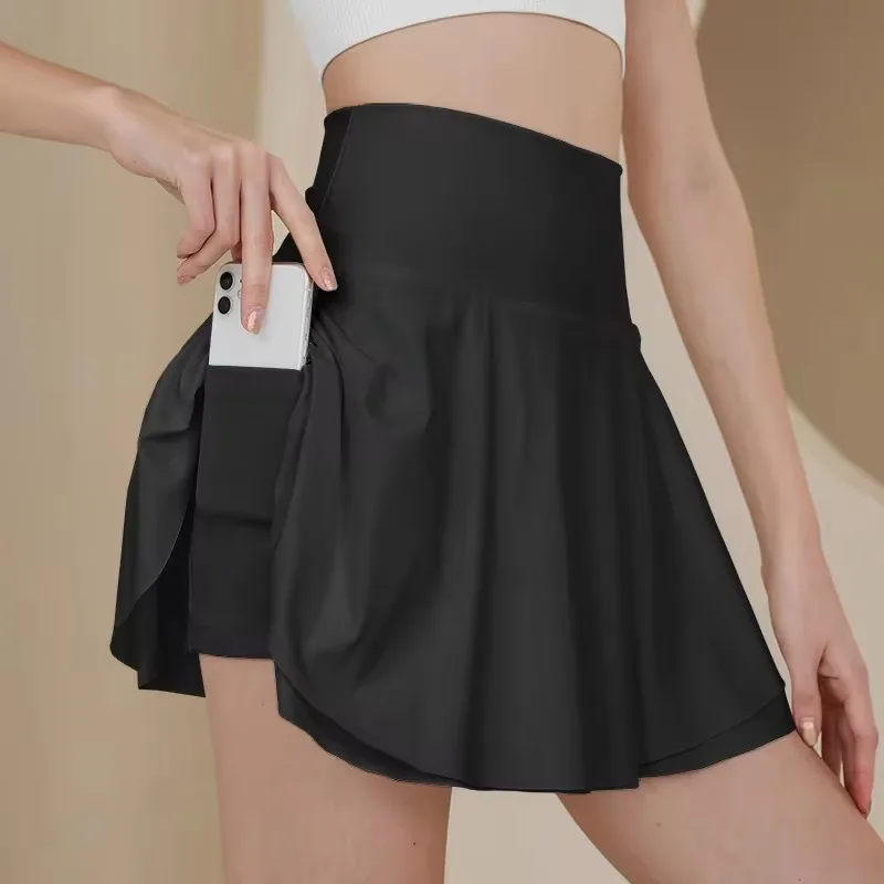 Summer High Waist Micro Mini Short Skirt Women's Safty Pants Anti-glare with Pockets Dance Yoga Fitness Tennis Skirt Outfits
Summer High Waist Micro Mini Short Skirt Women's Safty Pants Anti-glare with Pockets Dance Yoga Fitness Tennis Skirt Outfits