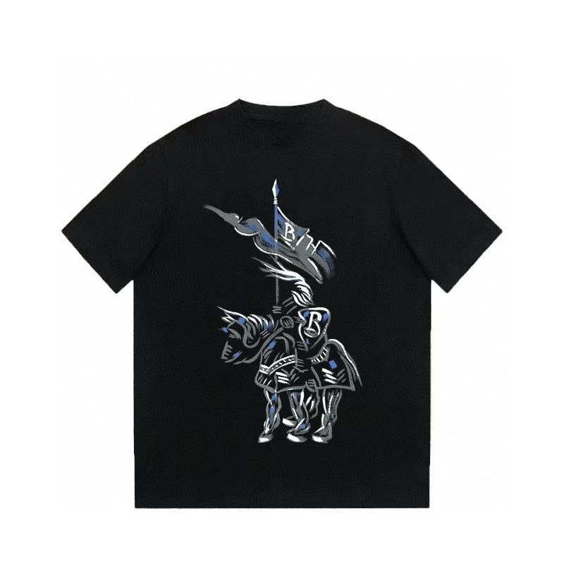 Bur Berry Short-sleeved Cotton T-shirt War Horse Crew Neck Summer Print Versatile Trend Casual Top Men
Bur Berry Short-sleeved Cotton T-shirt War Horse Crew Neck Summer Print Versatile Trend Casual Top Men