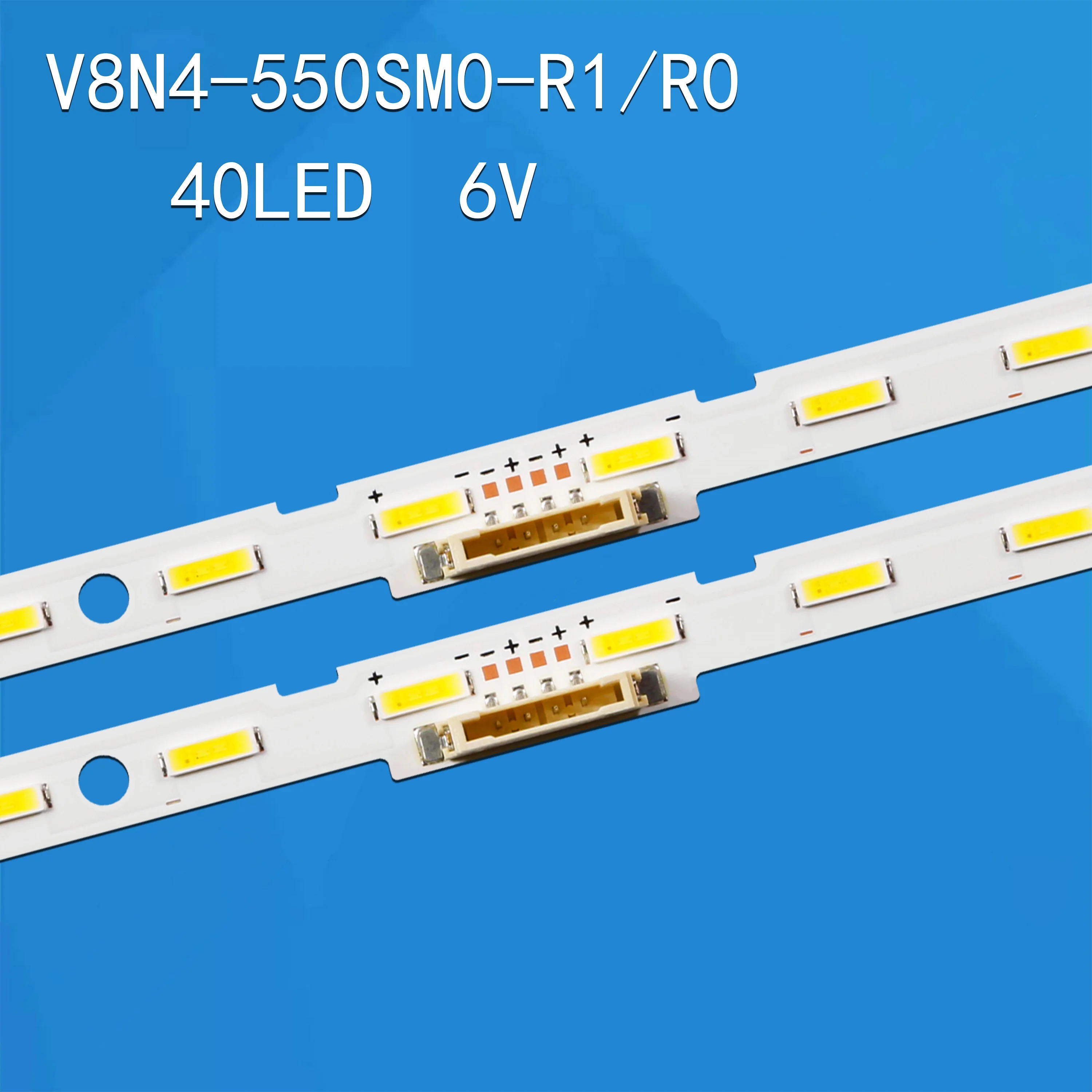 LED Strip For V8N4-550SM0-R1 UE55NU7470 UE55NU7472U UE55NU7500U UE55NU7500S UE55NU7500 UE55NU7475U UN55RU800 UN55RU7400
LED Strip For V8N4-550SM0-R1 UE55NU7470 UE55NU7472U UE55NU7500U UE55NU7500S UE55NU7500 UE55NU7475U UN55RU800 UN55RU7400