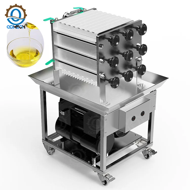 QDMECH Industrial Oil Filter Press Machine with Centrifugal Pump, Fast Filtration & Easy Cleaning Design
QDMECH Industrial Oil Filter Press Machine with Centrifugal Pump, Fast Filtration & Easy Cleaning Design