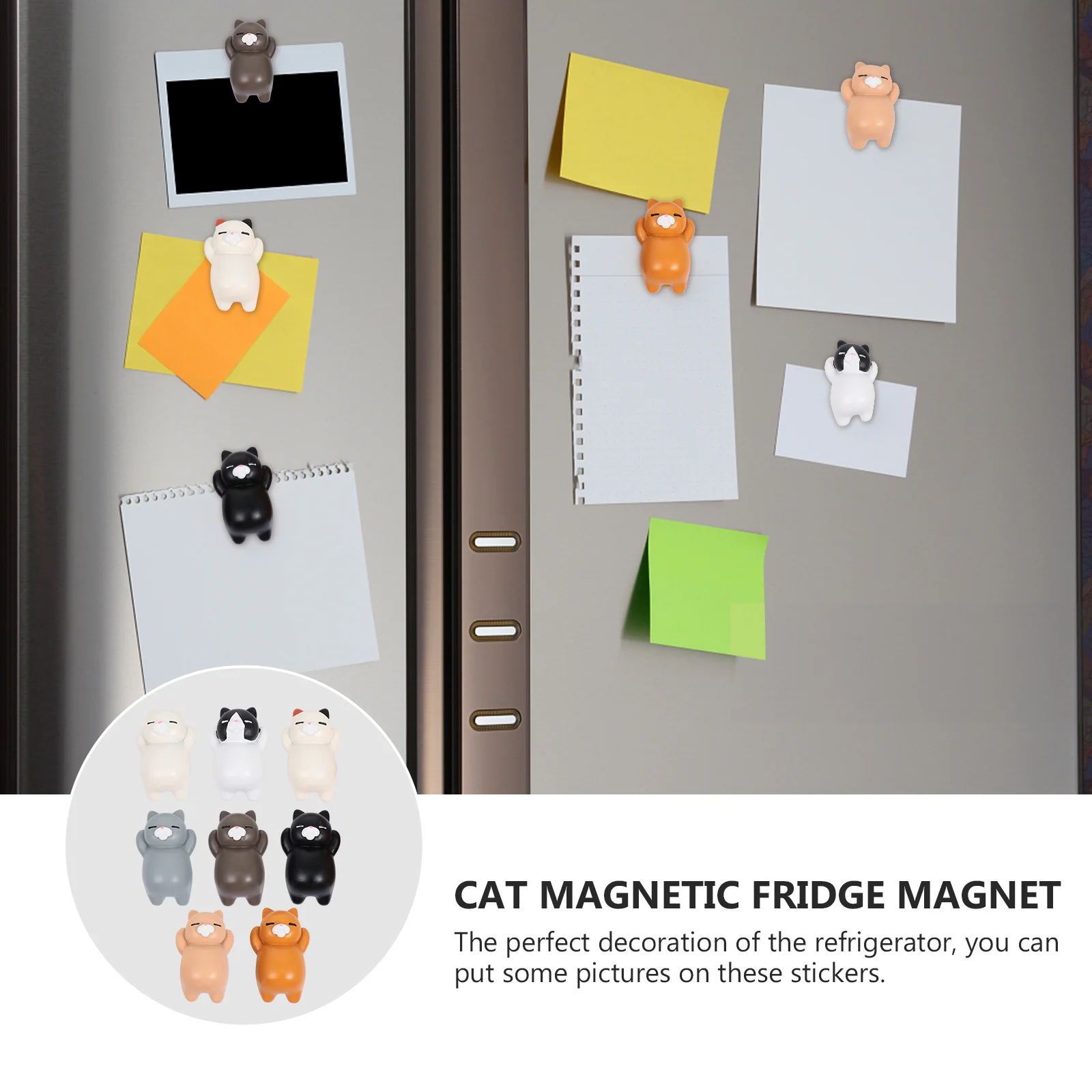 8Pcs Refrigerator Magnet Cat Pattern 3D Resin Fridge Sticker Magnetic Decorative Sticker Refrigerator Magnet 3D Fridge Stickers
8Pcs Refrigerator Magnet Cat Pattern 3D Resin Fridge Sticker Magnetic Decorative Sticker Refrigerator Magnet 3D Fridge Stickers