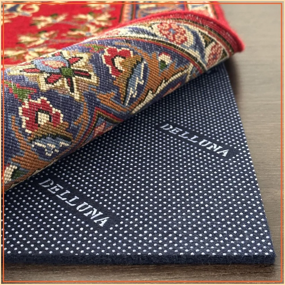 Non-Slip Area Rug Pad 1/4" Thick, Double Sided Rubber + Felt, 8'x10' - Ultra Strong Grip, Safe for All Floors
Non-Slip Area Rug Pad 1/4" Thick, Double Sided Rubber + Felt, 8'x10' - Ultra Strong Grip, Safe for All Floors