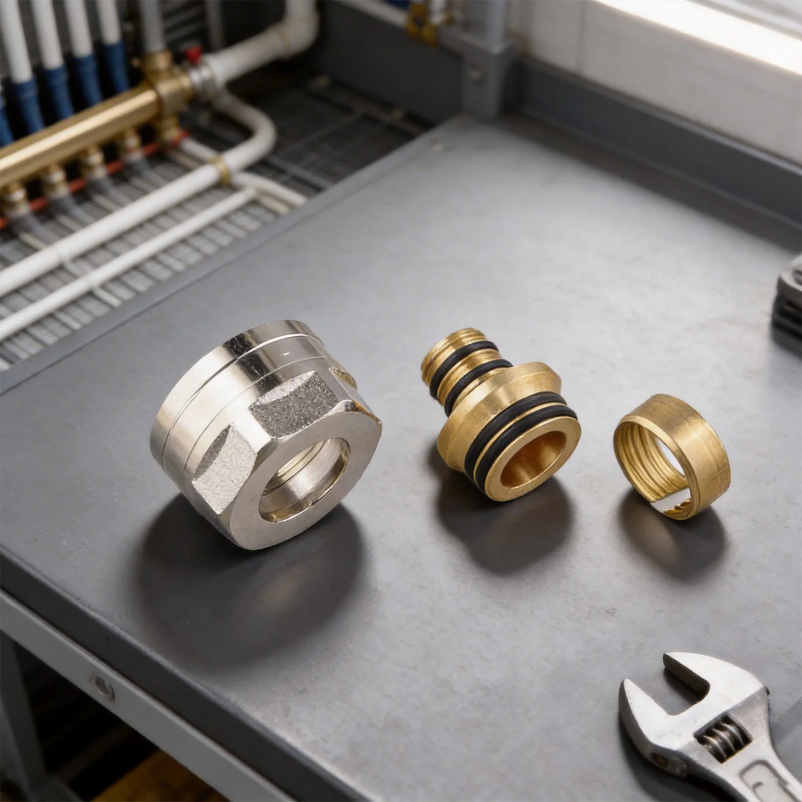 Copper Construction Manifold Copper Pipe Fitting Large Flow Adapter Floor Heating Adapter Thickened Copper Material
Copper Construction Manifold Copper Pipe Fitting Large Flow Adapter Floor Heating Adapter Thickened Copper Material