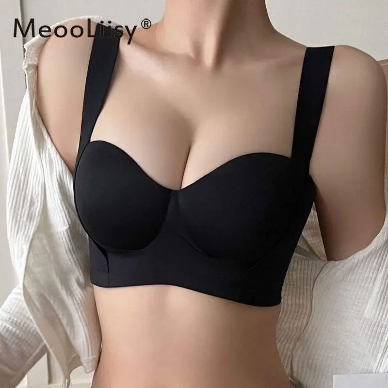 MeooLiisy бесшовное нижнее белье пуш-ап для женщин без косточек 1/2 чашки женские бюстгальтеры регулируемый цельный бюстгальтер нижнее белье
MeooLiisy бесшовное нижнее белье пуш-ап для женщин без косточек 1/2 чашки женские бюстгальтеры регулируемый цельный бюстгальтер нижнее белье