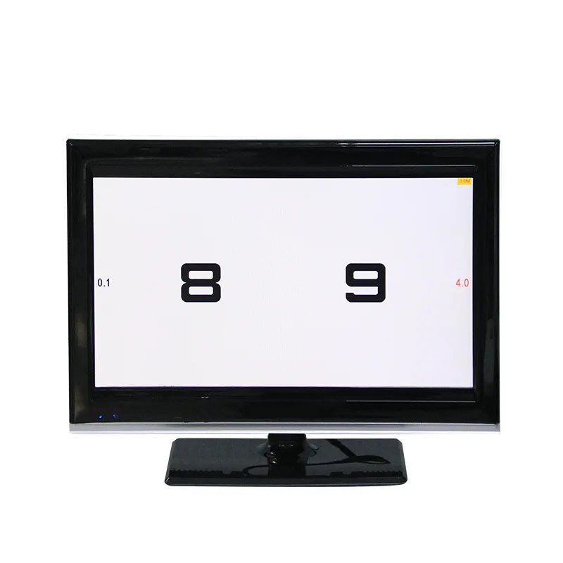 19 Inch Screen Visual Test LCD Visual Tester Optotypes Eye Care Visual Acuity Vision Testing Chart with E Chart Numbers Chart
19 Inch Screen Visual Test LCD Visual Tester Optotypes Eye Care Visual Acuity Vision Testing Chart with E Chart Numbers Chart