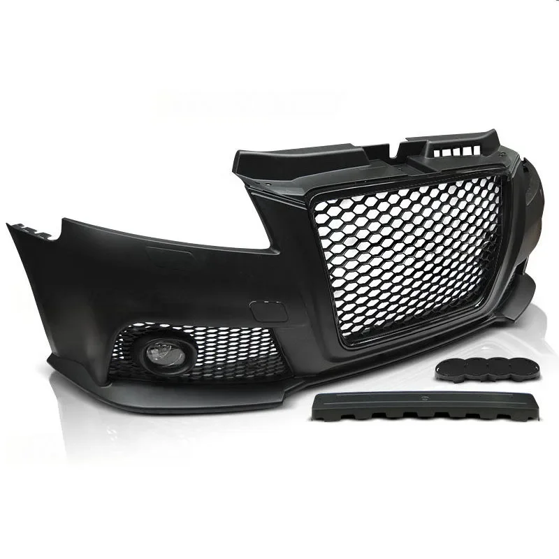 For RS3 Type Front Bumper With Grille For A3 8P 14-22 Upgrade RS3 Front Bumper Body Kit
For RS3 Type Front Bumper With Grille For A3 8P 14-22 Upgrade RS3 Front Bumper Body Kit