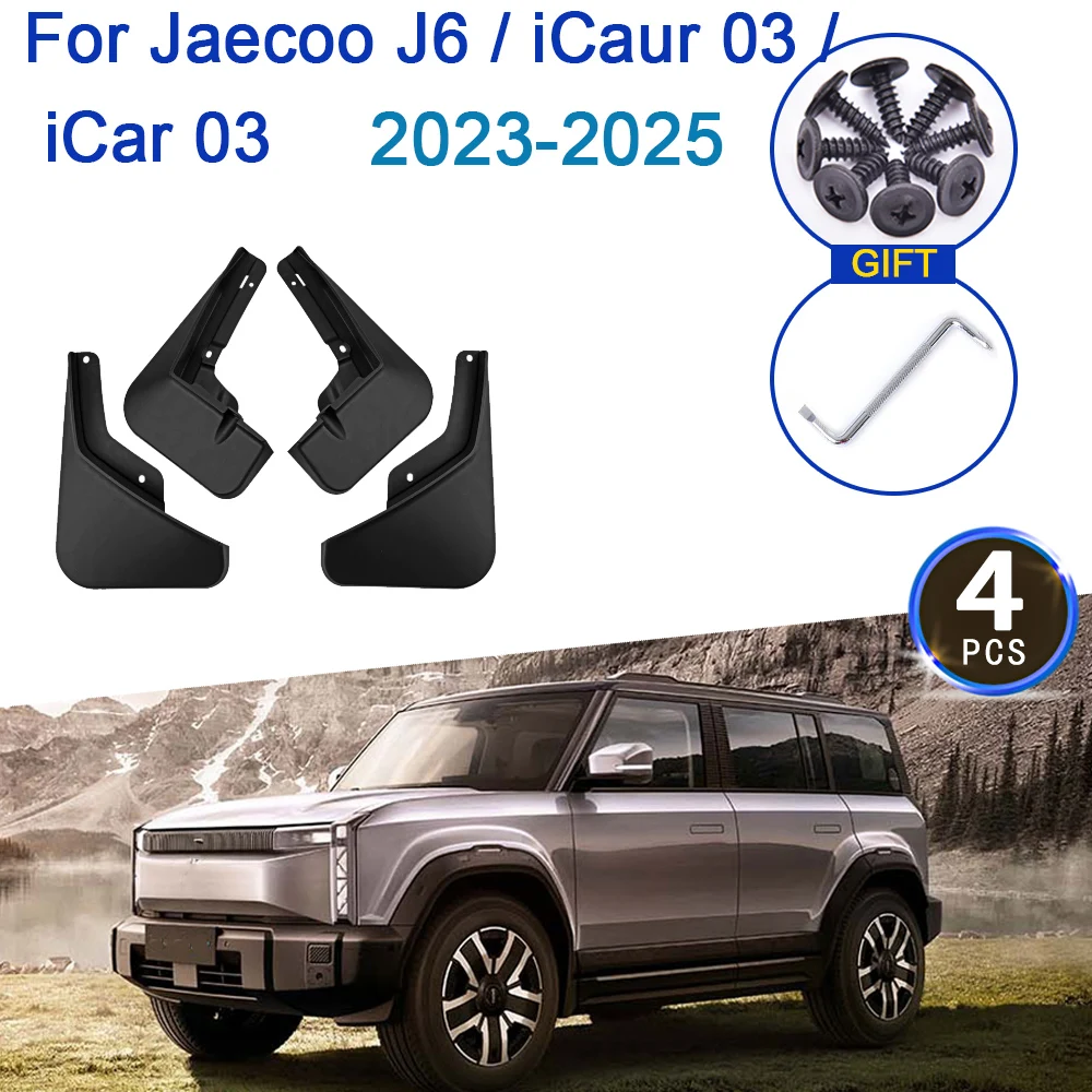 For Chery Jaecoo J6 iCaur 03 iCar 03 Accessories 2023 2024 2025 Fenders Auto Mudflaps Mud Splash Guards MudGuards Mud Flap Tools
For Chery Jaecoo J6 iCaur 03 iCar 03 Accessories 2023 2024 2025 Fenders Auto Mudflaps Mud Splash Guards MudGuards Mud Flap Tools