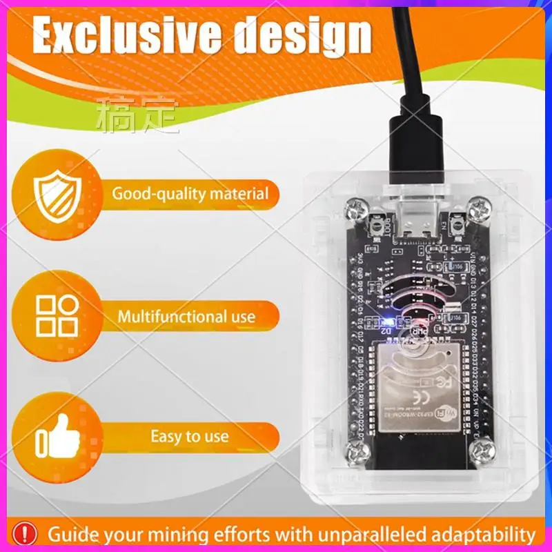 ABT-BTC Miner PRO+ Solo Miner 850KH/S Bitcoin BTC Miner ESP32 чип Wi-Fi малой мощности с акриловым корпусом для домашнего офиса
ABT-BTC Miner PRO+ Solo Miner 850KH/S Bitcoin BTC Miner ESP32 чип Wi-Fi малой мощности с акриловым корпусом для домашнего офиса