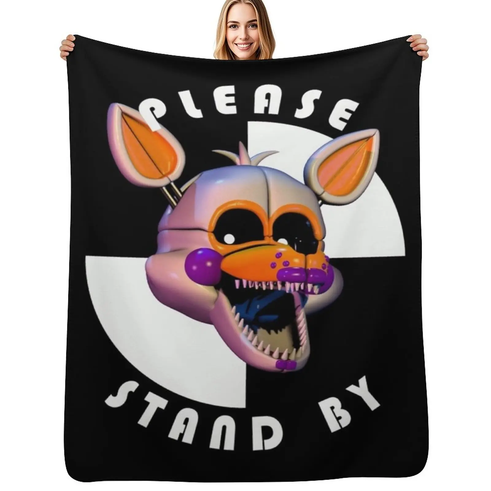Lolbit Classic Throw Blanket Year Round Soft Comfortable Blanket for Home
Lolbit Classic Throw Blanket Year Round Soft Comfortable Blanket for Home