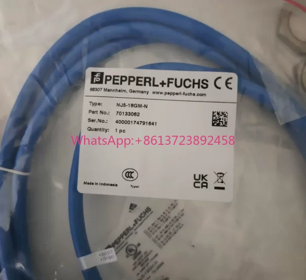 New Original PEPPERL FUCHS Proximity Sensor NJ5-18GM-N
New Original PEPPERL FUCHS Proximity Sensor NJ5-18GM-N