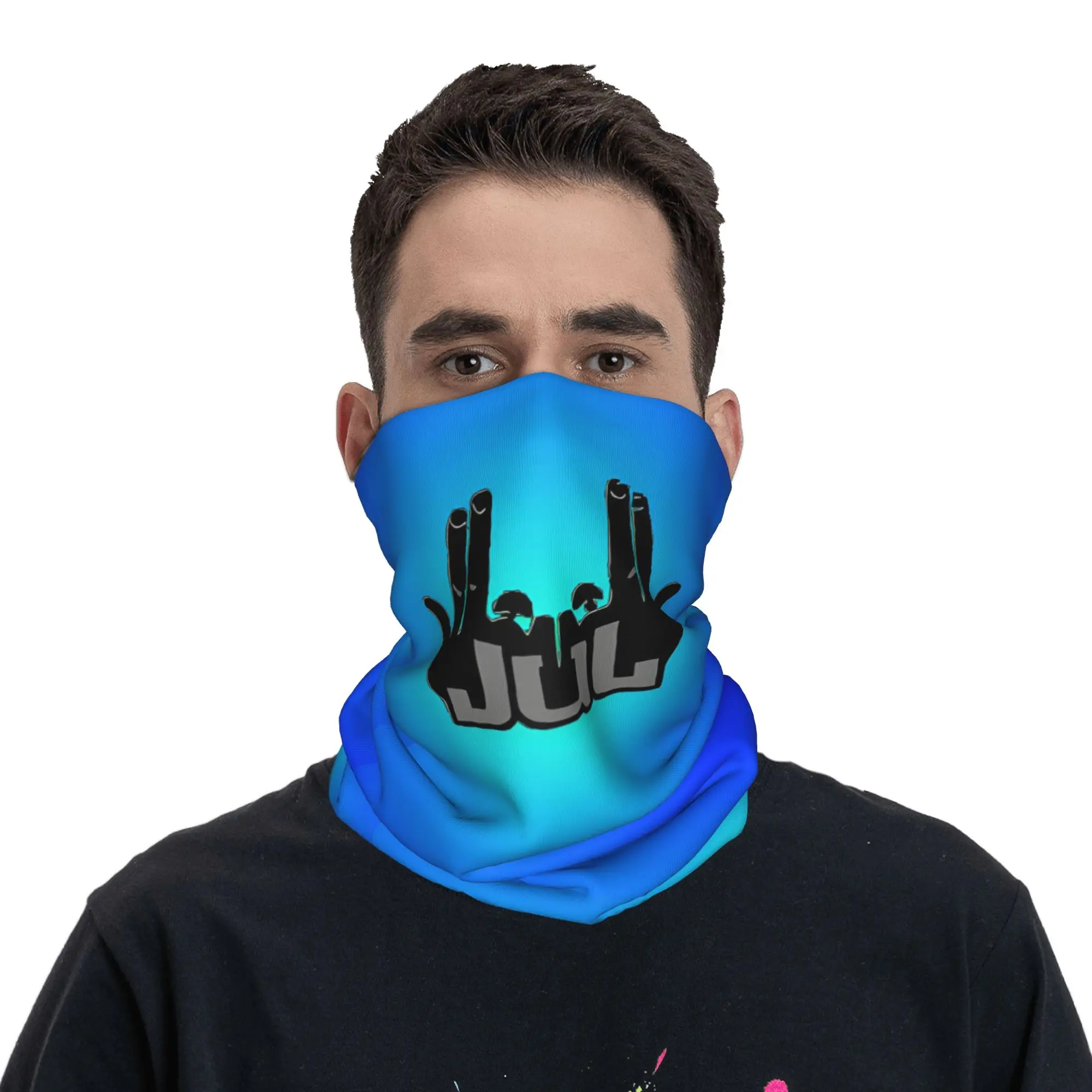 Custom J-Juls Winter Headband Neck Warmer Men Women Ski Camping Tube Scarf Rapper Music French Singer Face Bandana Gaiter
Custom J-Juls Winter Headband Neck Warmer Men Women Ski Camping Tube Scarf Rapper Music French Singer Face Bandana Gaiter