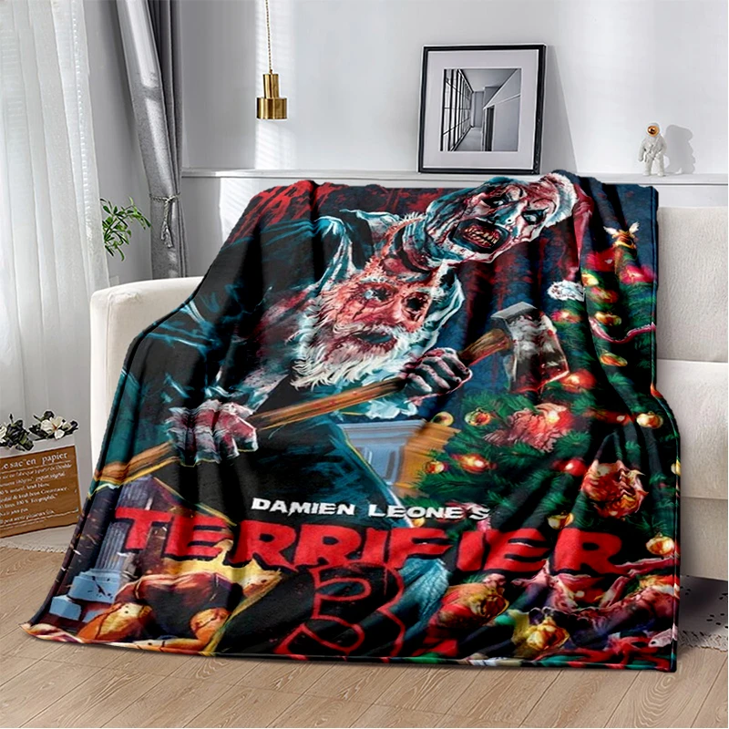 3D Terrifier 3 Horror Clown Movie Cartoon Soft Blankets,Throw Blanket Comfortable Blanket for Picnic Beds Sofa Home Kids Gifts
3D Terrifier 3 Horror Clown Movie Cartoon Soft Blankets,Throw Blanket Comfortable Blanket for Picnic Beds Sofa Home Kids Gifts