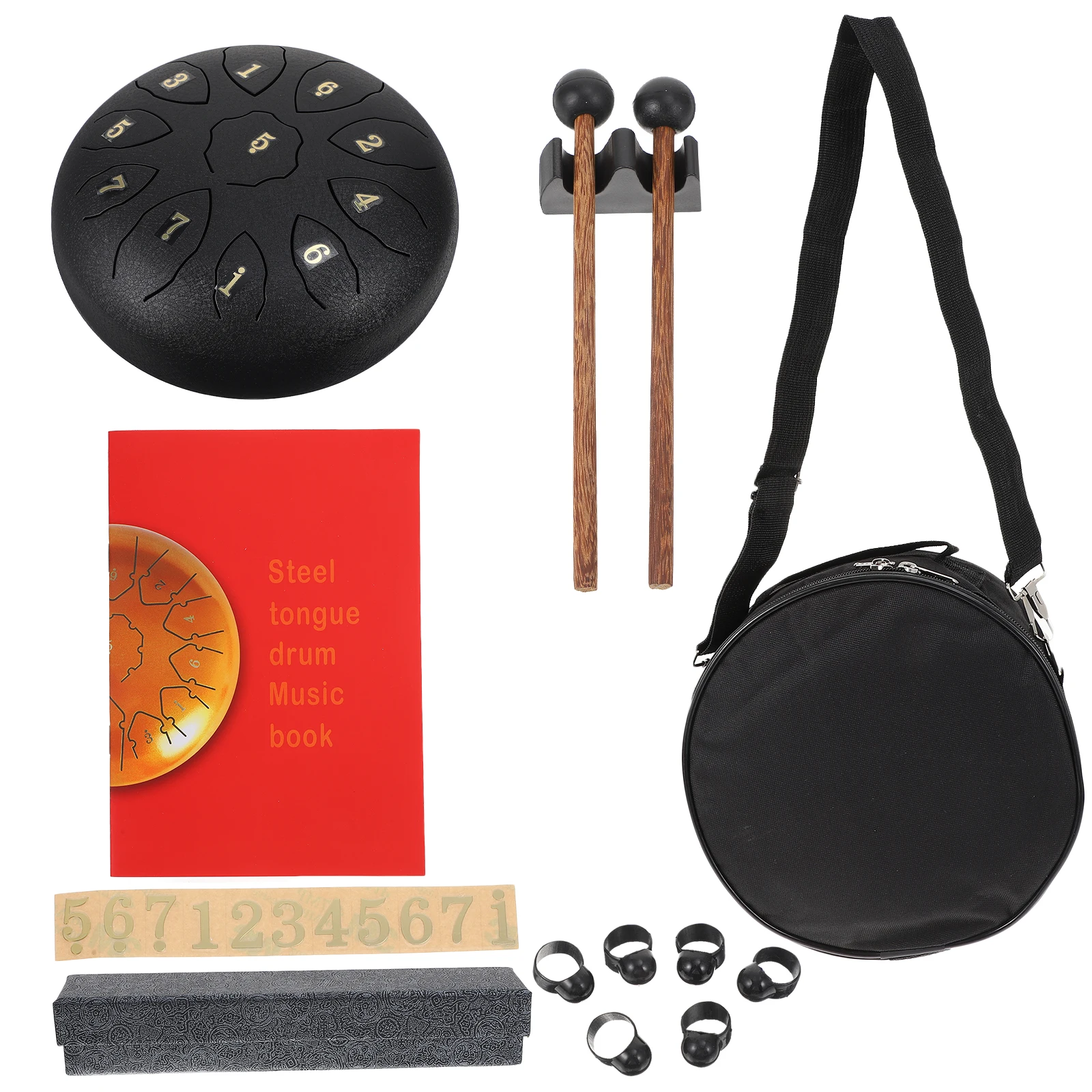 1 Set Steel Tongue Drum Stylish Ethereal Drum Set Creative Hand Percussion Instrument High Quality Portable Music Accessories
1 Set Steel Tongue Drum Stylish Ethereal Drum Set Creative Hand Percussion Instrument High Quality Portable Music Accessories