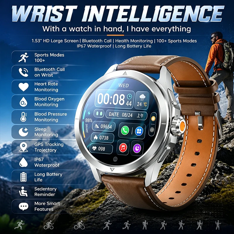 2026 New Smart Watch Voice Assistant Remote Control Camera Small Function Health Protection Phone Call Sleep Mode Smart Watch
2026 New Smart Watch Voice Assistant Remote Control Camera Small Function Health Protection Phone Call Sleep Mode Smart Watch