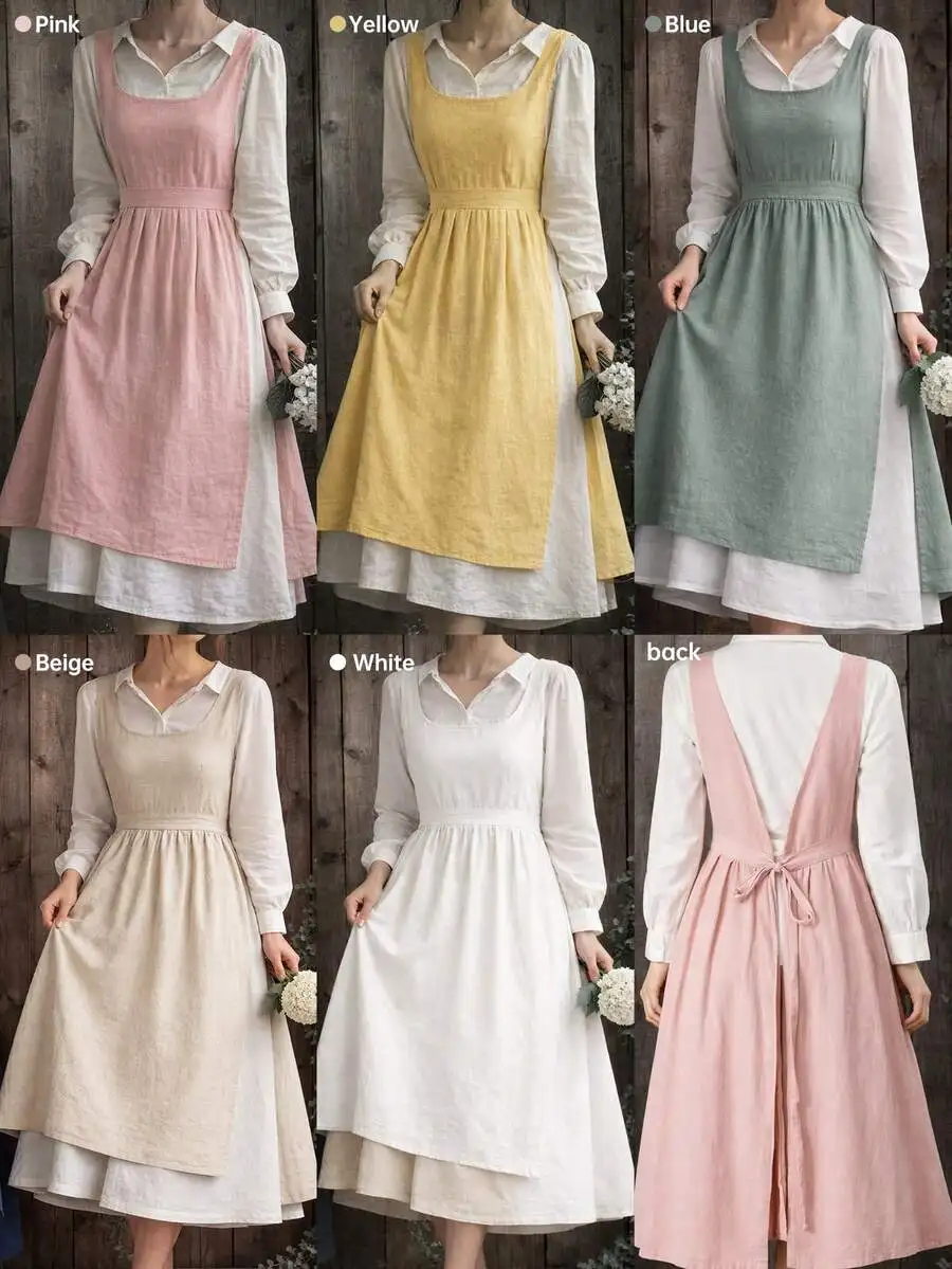 1pc Minimalist French Retro Artistic Style Apron, Suitable For Florists, Baristas, Home Kitchens, Outdoor Camping, Picnics,
1pc Minimalist French Retro Artistic Style Apron, Suitable For Florists, Baristas, Home Kitchens, Outdoor Camping, Picnics,