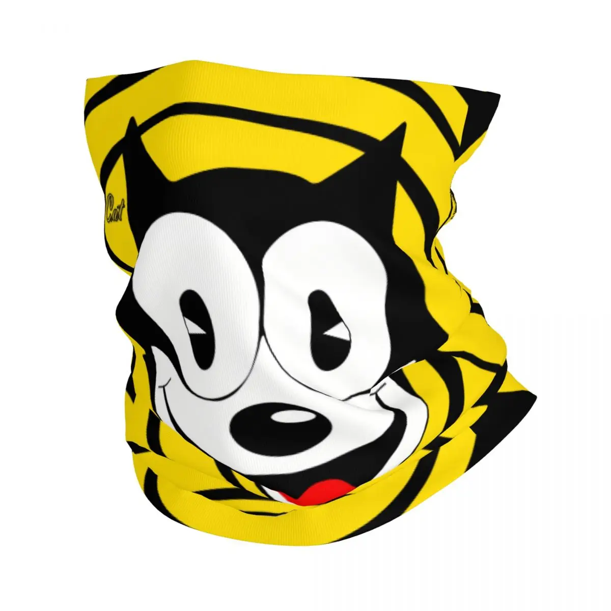 Custom Cartoon Felix The Cat Bandana Winter Neck Warmer Women Windproof Wrap Face Scarf for Ski Anime Gaiter Headband
Custom Cartoon Felix The Cat Bandana Winter Neck Warmer Women Windproof Wrap Face Scarf for Ski Anime Gaiter Headband